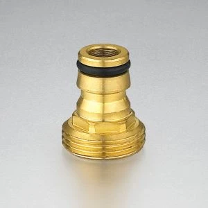 Kerti öntözés Férfi sárgaréz Quick Tap Adapter